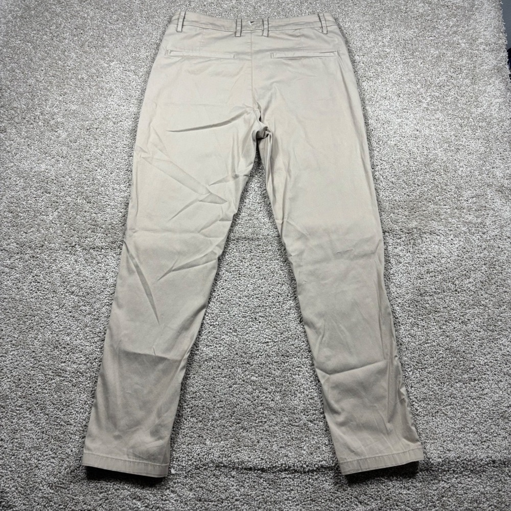 Birddogs Mens Chino Pants 30x30‎ Khaki Tan Beige Stretch Unlined Slim Tapered